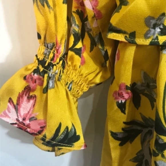 AVEC LES FILLES Floral Ruffled Dress - Picture 13 of 16